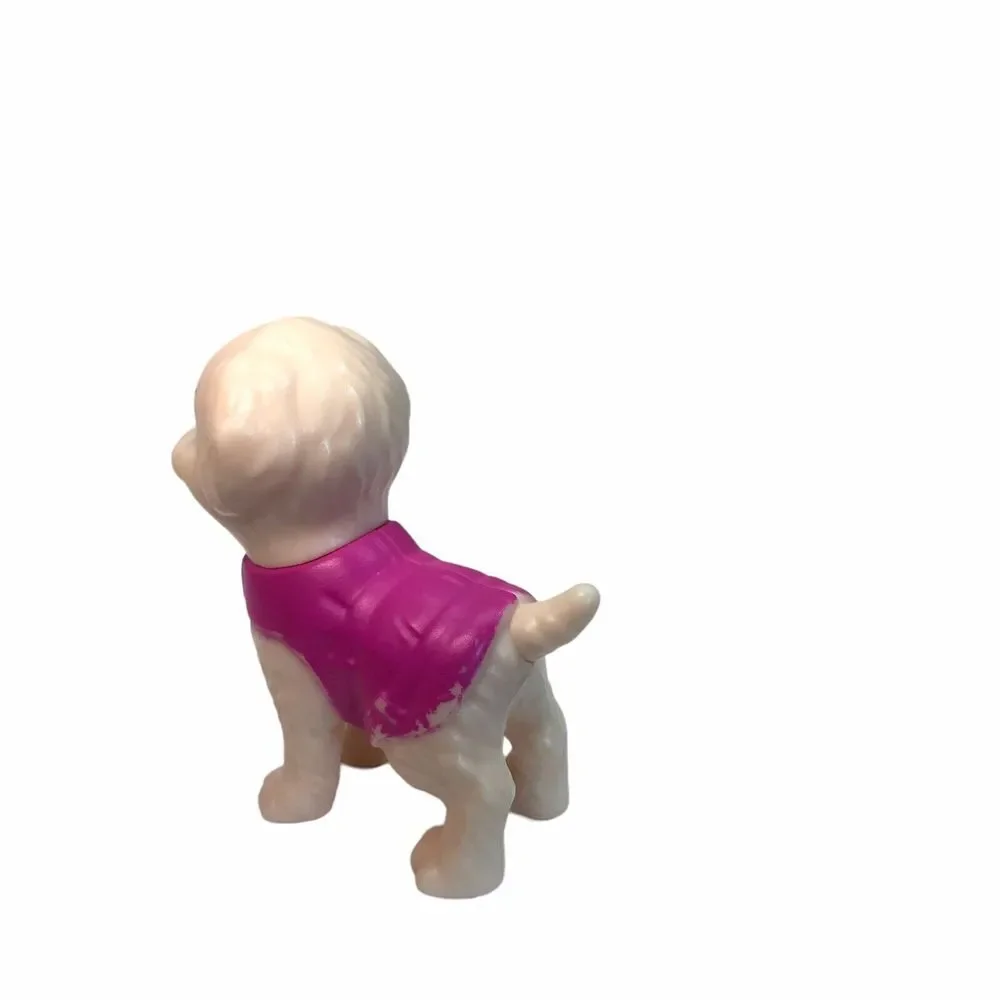 Barbie yellow lab puppy pet‎ Miniature Dog Toy replacement tan pink coat Mini